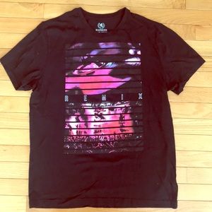 Black graphic t shirt
